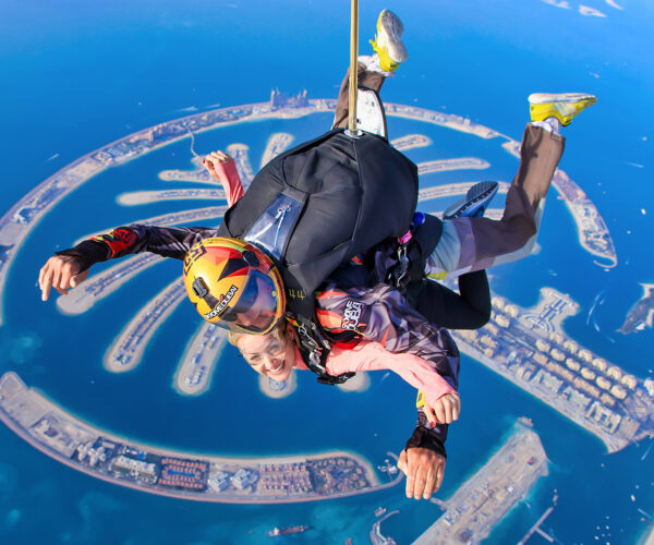 Skydive at the Palm